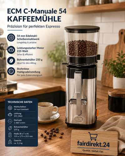 Ecm manuale kaffeemühle - ecm,