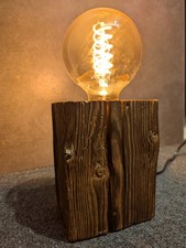 Altholz Balkenlampe Unikat Rustikal Vintage