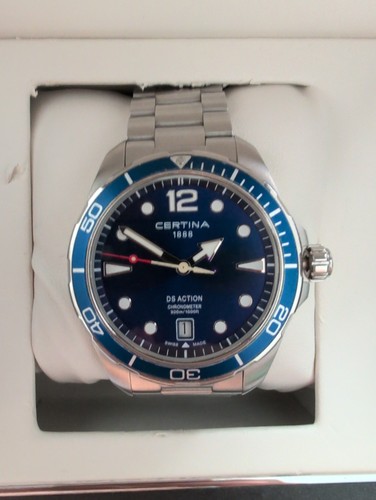 Certina action chronometer - certina,