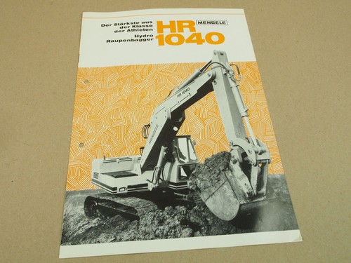 Prospekt mengele hr1040 - prospekt, hydro