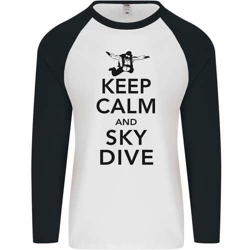 Keep calm and skydive lustig - and,