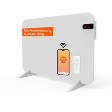 B-Ware - Könighaus Dual-Infrarotheizung - Standgerät/Wandmontage - App/Wifi