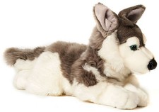 Plüsch Husky liegend 38 cm