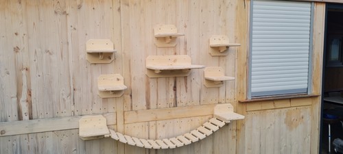 Catwalk katzen kletterwand - catwalk,