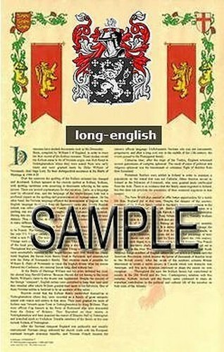 Lang wappen name - name, geschichte