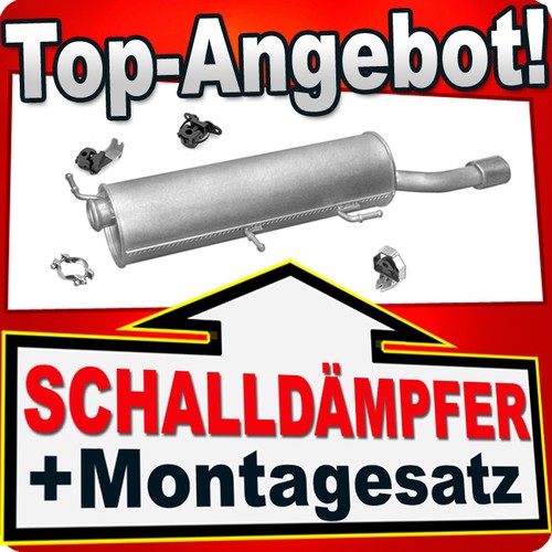 Endschalldämpfer für peugeot - endschalldämpfer,