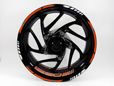 Felgenaufkleber Set Orange