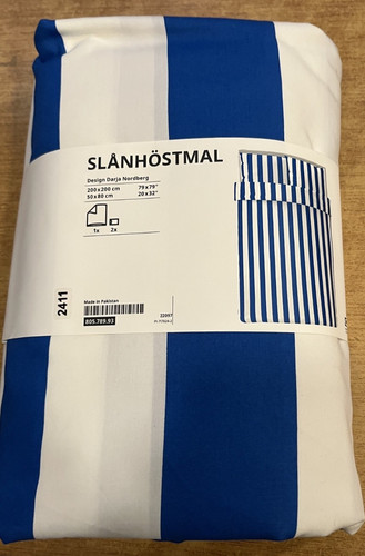 Ikea slanhostmal blue striped - blue,
