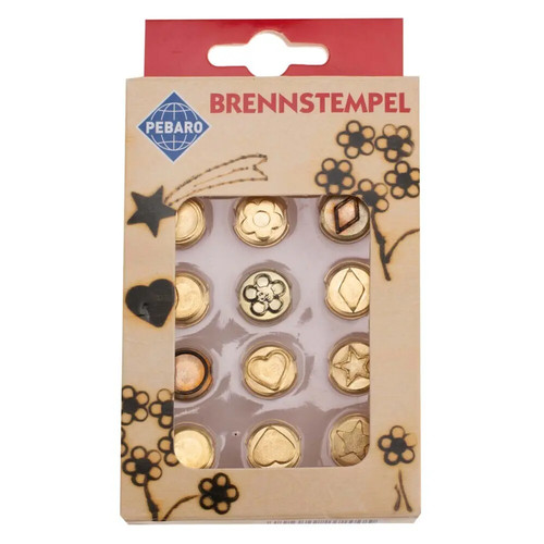 Brennstempel formen 12tlg - formen,
