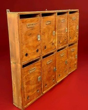 Vintage Briefkasten Industrie Design Bauhaus Stil Mid Century 30er 50er Schrank 