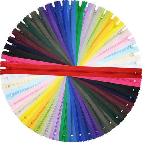 Nylon reißverschlüsse 50cm - nylon-reißverschlüsse,