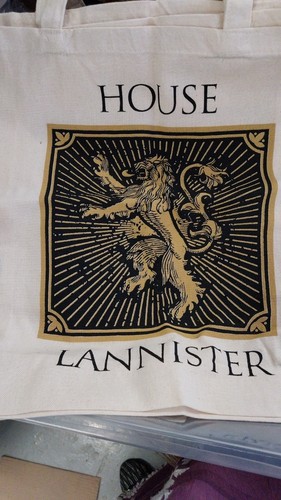 Game thrones tasche - game, canvas