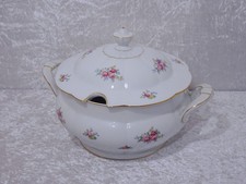 Antike PMR Bavaria Design Porzellan Terrine Soupiere Streublume Vintage um 1920 