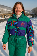 Skianzug Glanznylon Oldschool