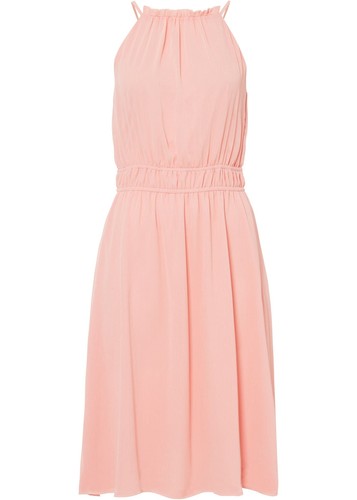 Chiffon kleid 42 softrosa - gr.,