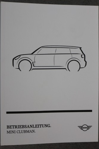 Mini clubman betriebsanleitung - clubman,