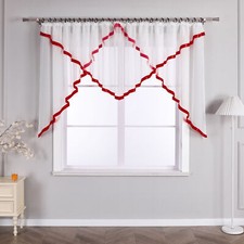 Transparente Gardinen mit