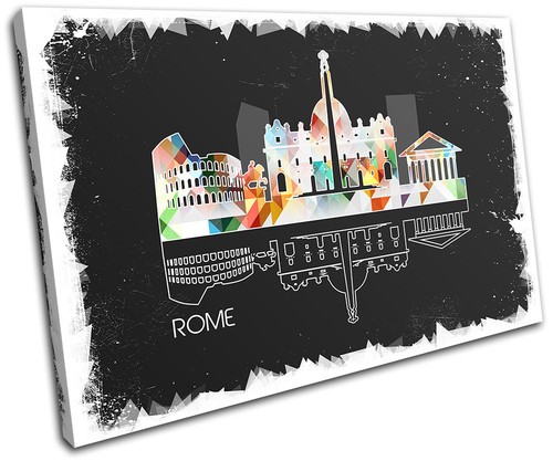 Rom geometrische stadt - rom,