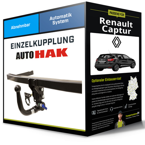 Abnehmbare anhängerkupplung - abnehmbare,