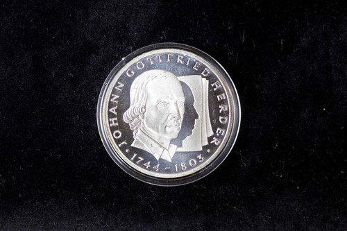 Silbermünze brd johann - dm, "johann