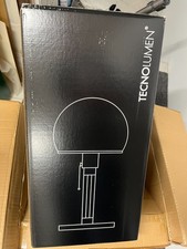 TECNOLUMEN Wagenfeld WG24 Tischleuchte, Glasfuß, Original, nummeriert, NEU & OVP