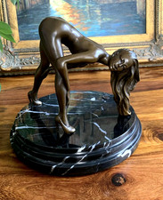 Bronzefigur Jungfrau Bronze