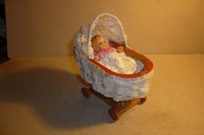 Antiker seltener  Puppenstuben - Kinderwagen - Vintage !