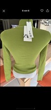 ZARA ROLLKRAGEN PULLOVER S
