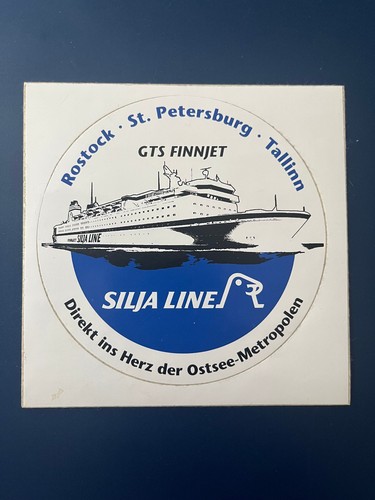 Aufkleber gts finnjet silja - aufkleber,