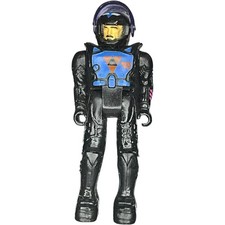 Vintage Mattel Coleco Starcom - Maj. Klag (Shadowbat) Actionfigur 5 cm