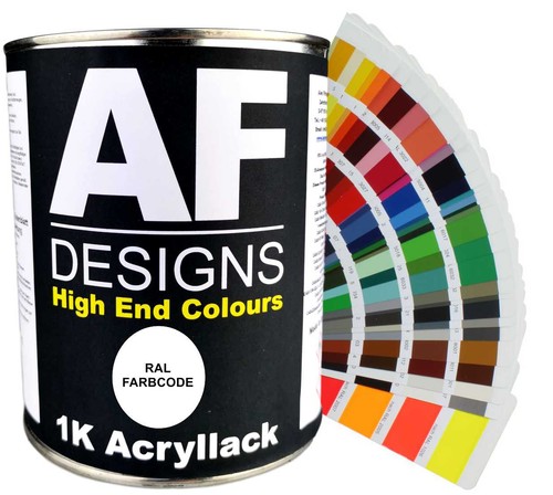 Ral acryllack seidenmatt - ral, 1k