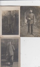 3 Foto AK WK1 - Gesichter des