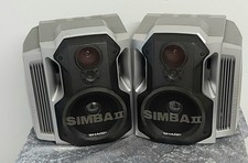 Sharp Simba 2 -  2-Wege Lautsprecher Boxen Speaker 