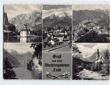 Postcard Berchtesgadener Land