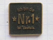 WESTFALIA Nr. 1  / FREIZEITMOBILE / WOHNWAGEN ................ Auto-Pin (195e)