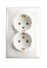 Doppel Kombisteckdose Auf