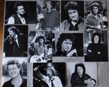 11 x Foto Wolfgang Niedecken - Vintage Pressefoto 1980/1990er / Sänger BAP Köln