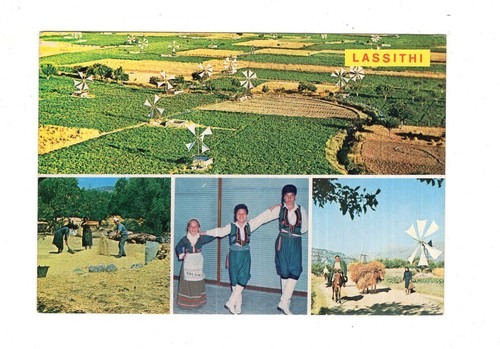 Ansichtskarte lassithi kreta - ansichtskarte,