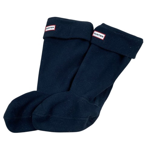 Hunter schwarze fleece welly - hunter,