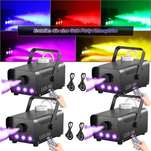4stk 500w led - 4stk, nebelmaschine