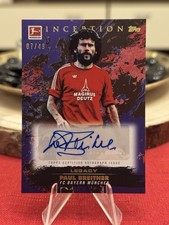 Topps Inception Bundesliga/ FC Bayern München/ Paul Breitner/ Autogramm /49