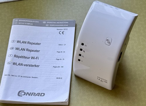 Repeater wifi heimnetz conrad - repeater,