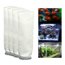4er Set Filtersocke 200um Aquarium Filtertüten Halter Ersatz Hochwertig