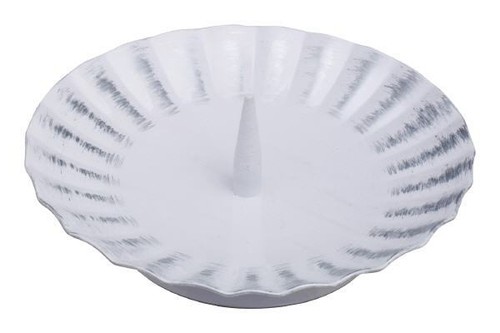 Kerzenleuchter weiß silber - kerzenleuchter, weiß/silber