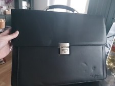 Aktentasche Schwarz von Thierry Mugler NEU