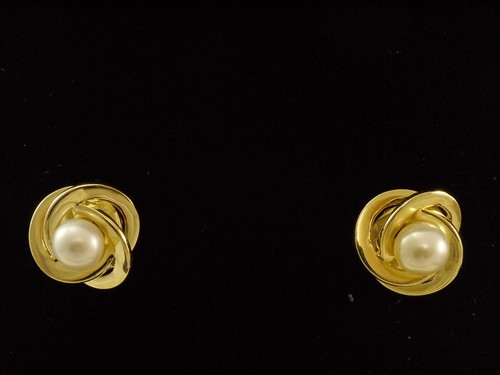 585 gold ohrstecker paar - 585, 1