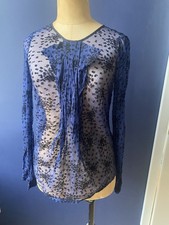 Patrizia Pepe Seiden Bluse Gr