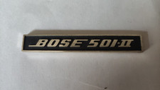 BOSE 501 II  Emblem 62 x 8 mm  mit Klebefläche