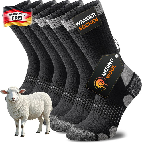 Wandersocken merinowolle - wandersocken,