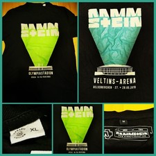Rammstein Stadium Tour Shirt Shirts Berlin 2023 oder Schalke 2019 M XL ??️?
